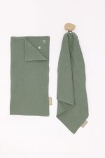 Acadian - Drool Cloth + Clip Set