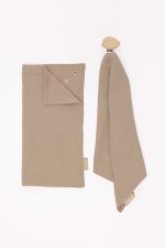 Desert Lark - Drool Cloth + Clip Set