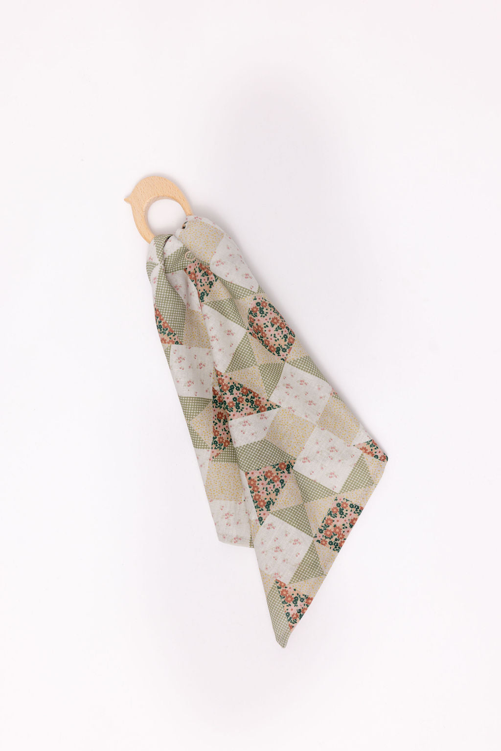 Bee - Linen + Maple Ring Teether