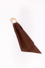 Cormorant - Linen + Maple Ring Teether