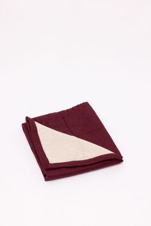 Grackle/Sparrow - Linen Quilted Blanket