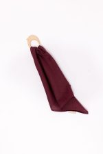 Grackle - Linen + Maple Ring Teether