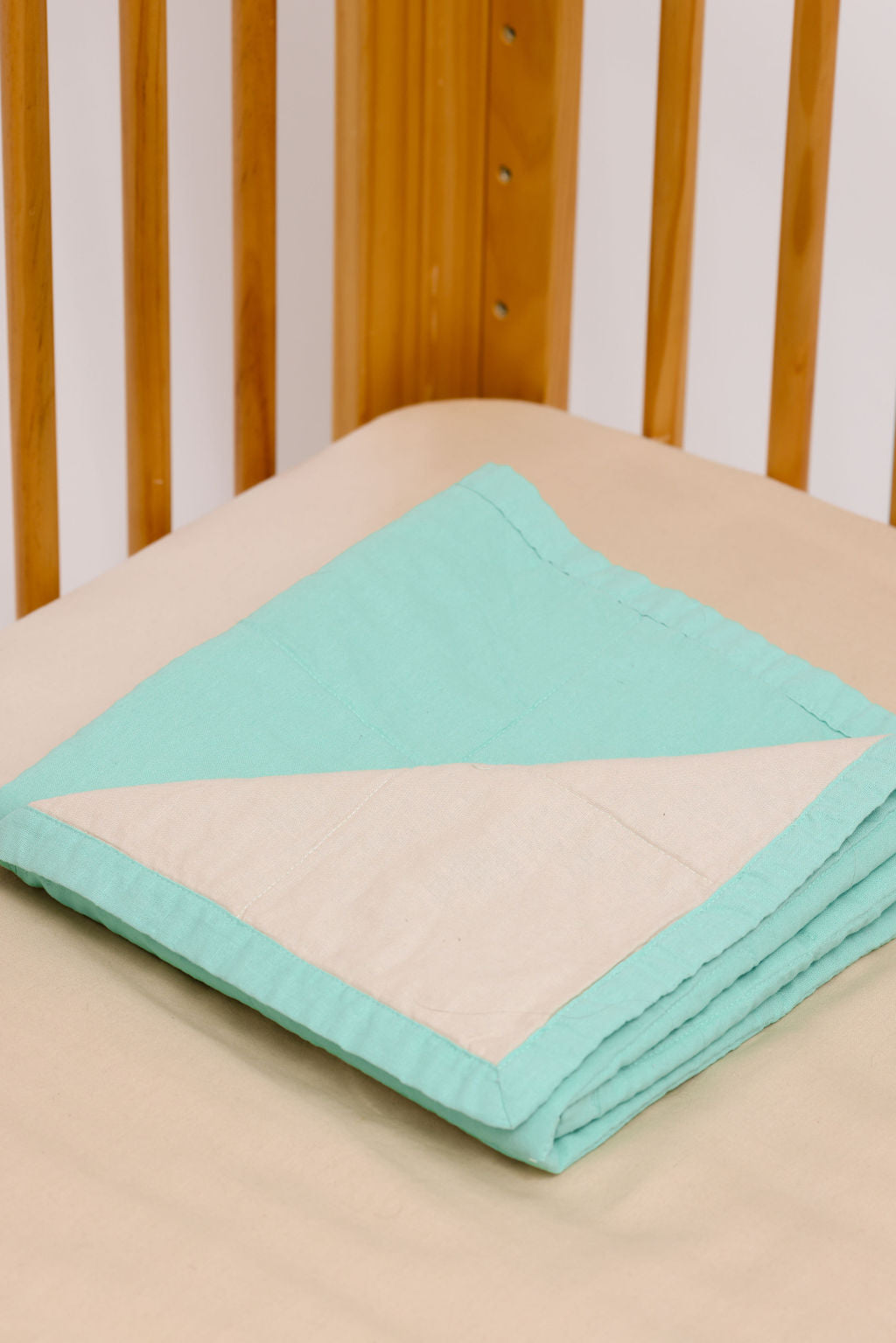 Hummingbird/Sparrow - Linen Quilted Blanket - Image 2