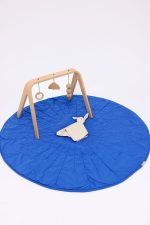 Kingfisher/Sparrow - Linen Quilted Playmat