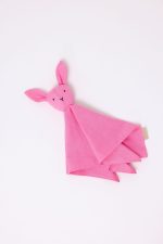 Pink Robin - Linen Lovey Bunny