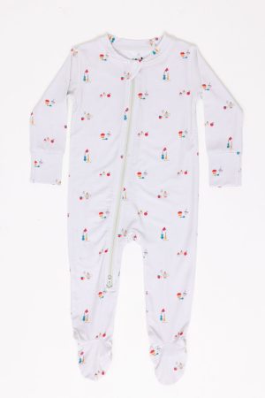 Sophie - CloudBlend™ Footed Pajamas