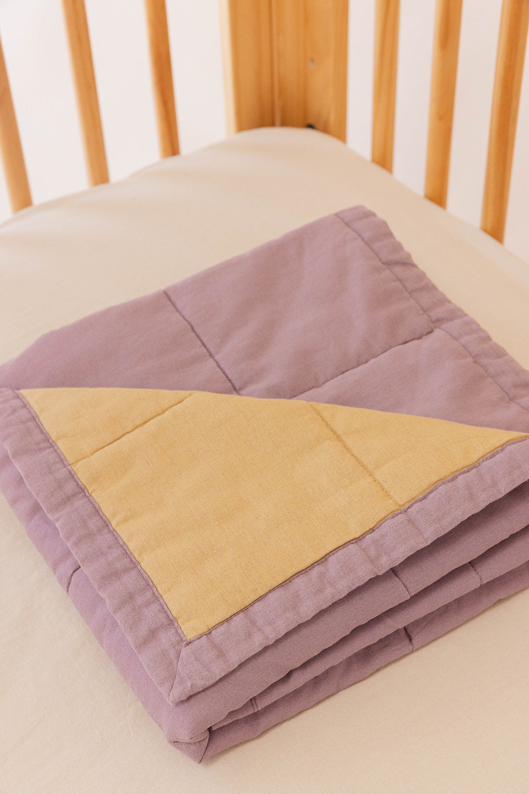 Linen Quilted Blanket - Grab Bag - Image 3